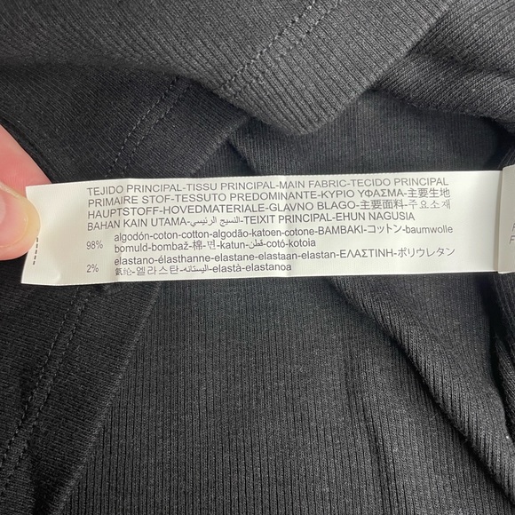 Zara - Boys Longsleeve Rib Knit Polo - Black - Size 9 - Picture 5 of 5